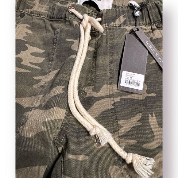One‎ Teaspoon Camo Shabbies Pants Women's Size XSmall Lightweight Denim BNWT - Picture 5 of 9
